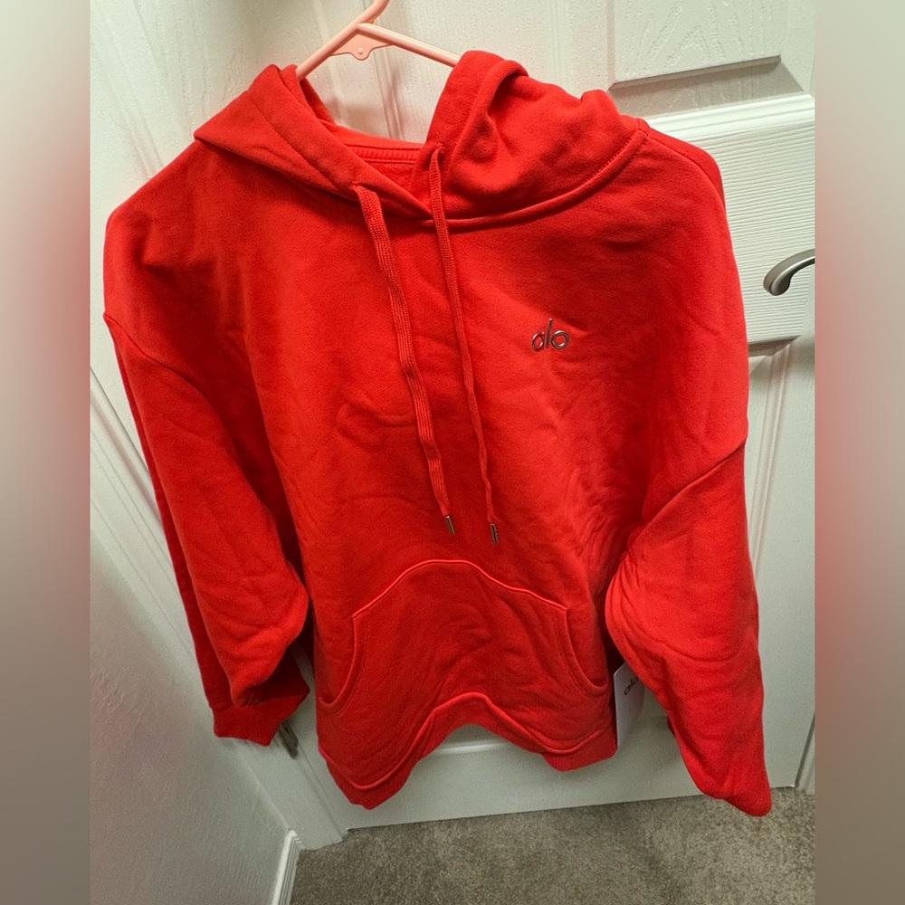 Alo Red Accolade Hoodie